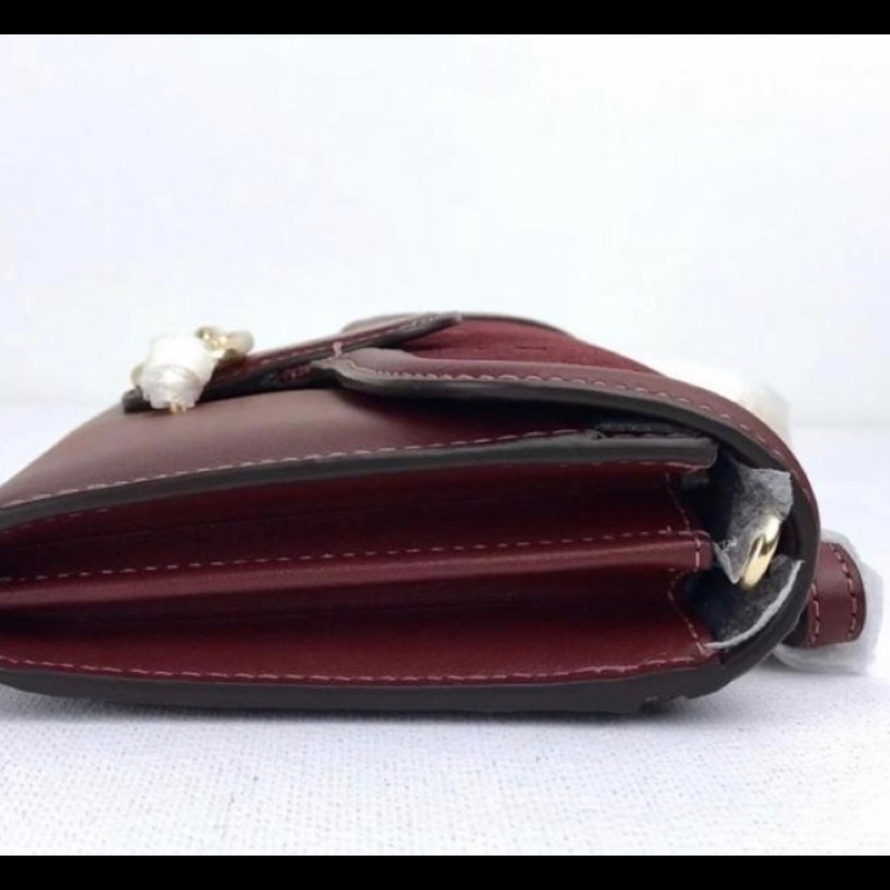 SOLD/Authentic Coach leather/velvet L.Edition - Picture 4 of 8